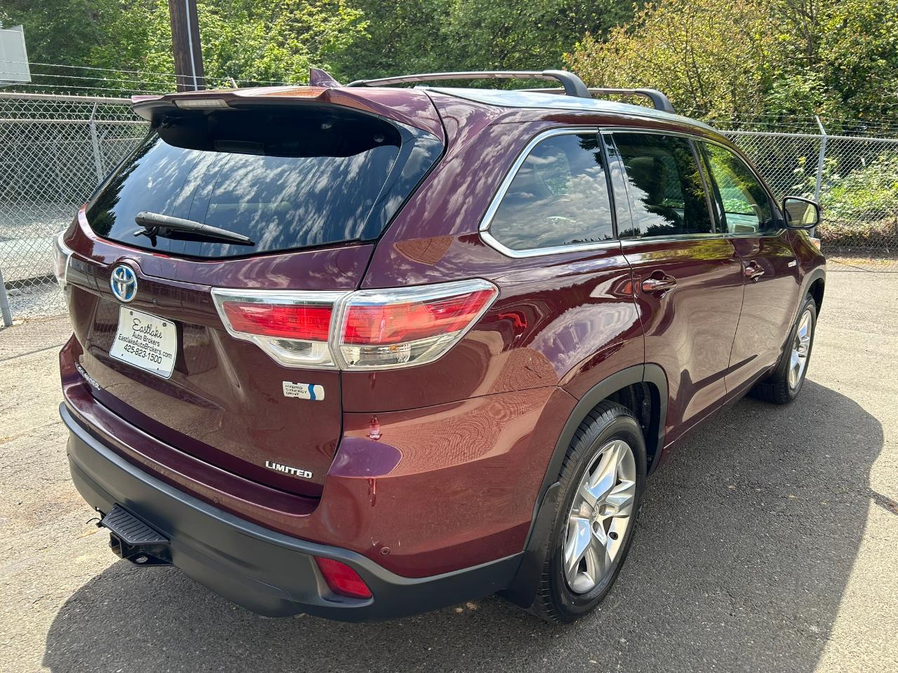 Toyota Highlander Hybrid Limited AWD 2015