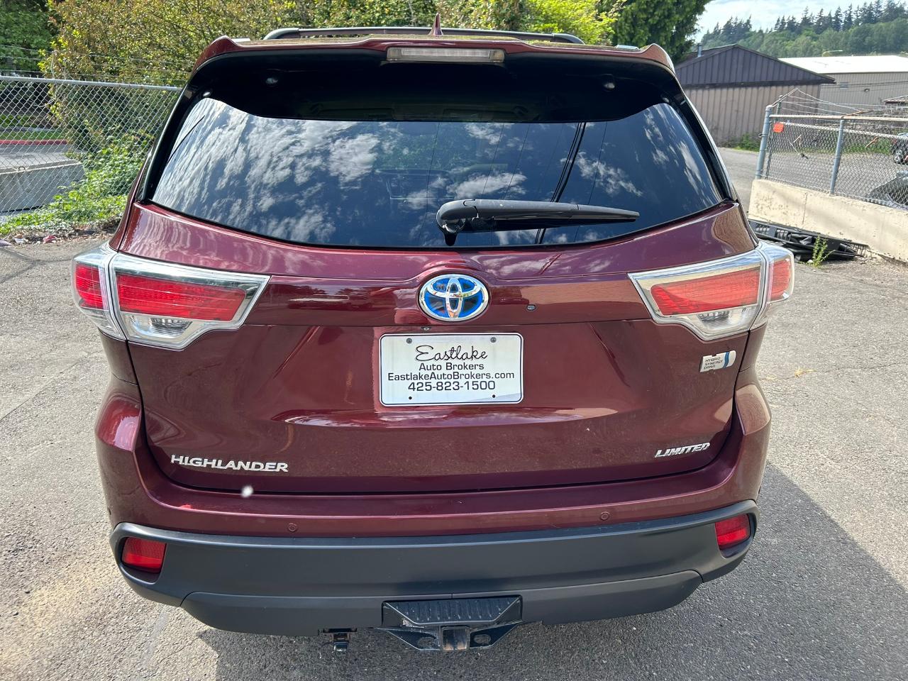 Toyota Highlander Hybrid Limited AWD 2015