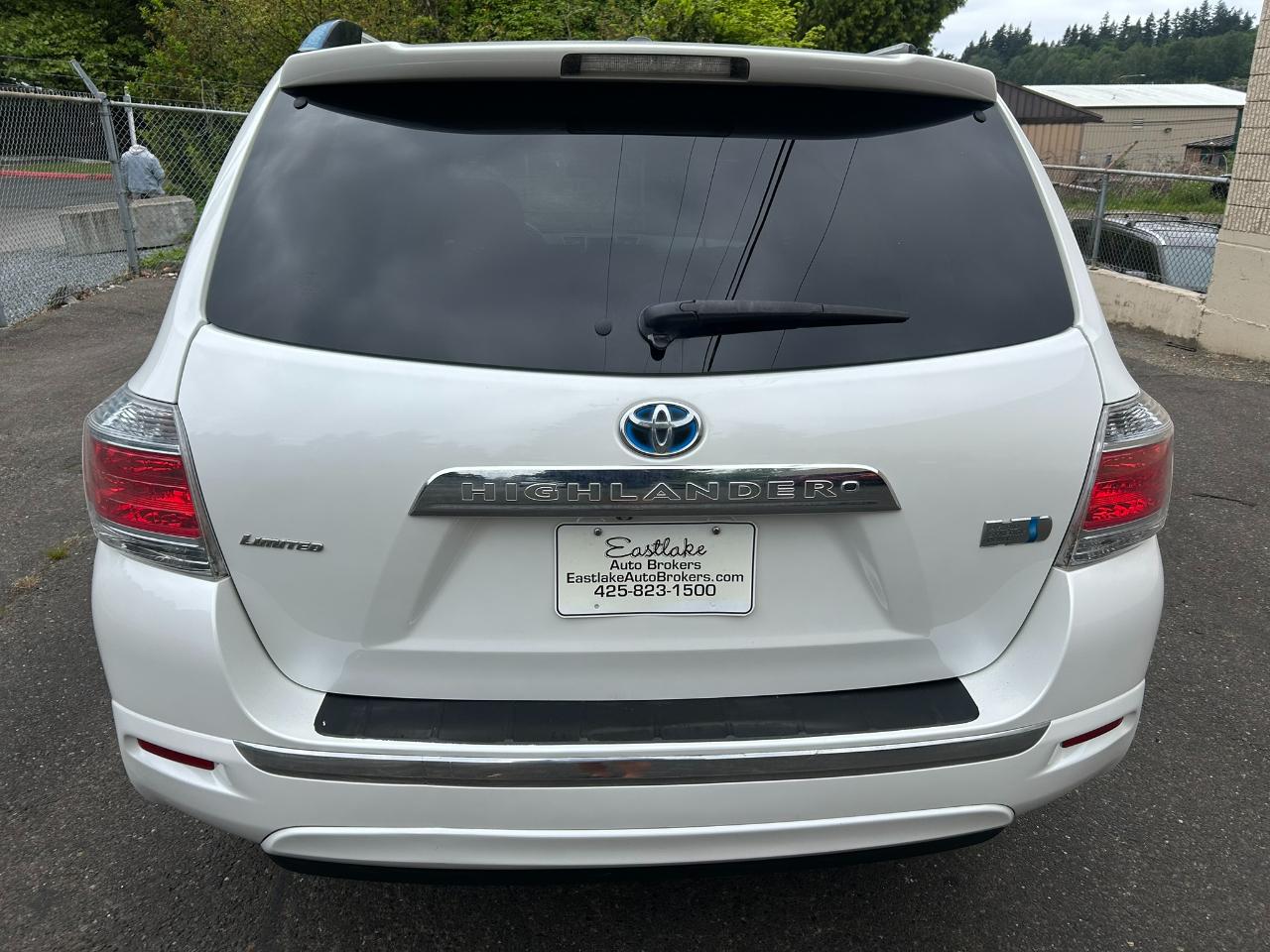 Toyota Highlander Hybrid Limited 4WD 2012
