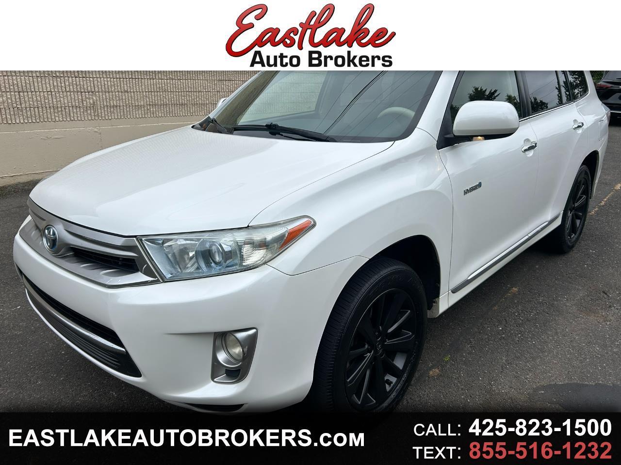 Toyota Highlander Hybrid Limited 4WD 2012