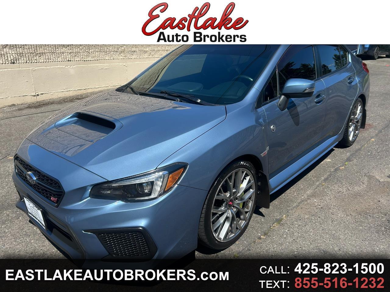 Subaru WRX STI Limited w/Wing 6M 2018