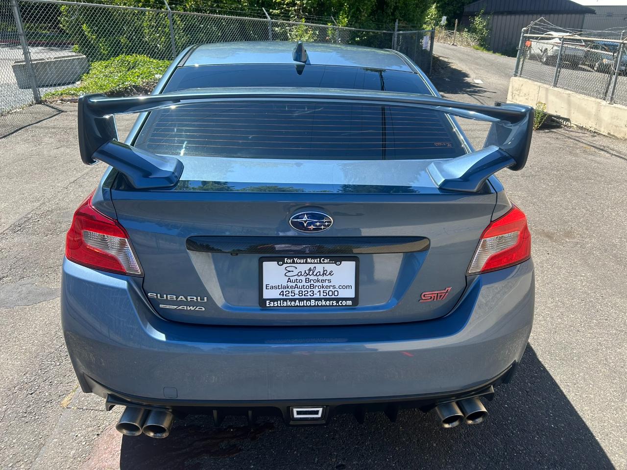 Subaru WRX STI Limited w/Wing 6M 2018