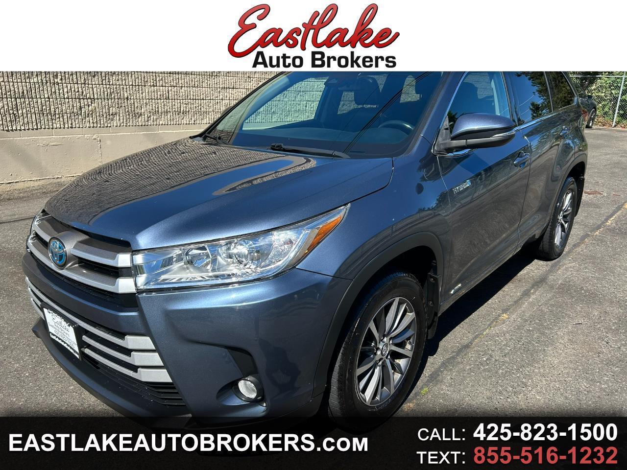 Toyota Highlander Hybrid XLE AWD 2018