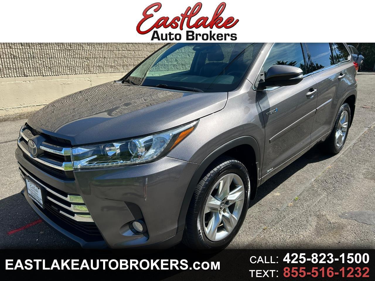 Toyota Highlander Hybrid Limited AWD 2017