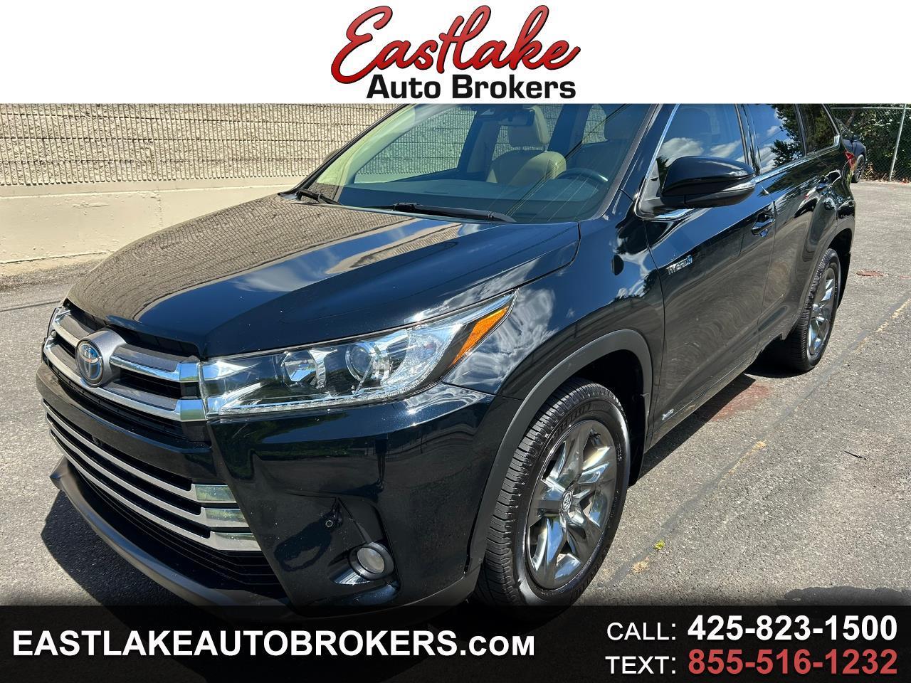Toyota Highlander Hybrid Limited Platinum AWD 2017