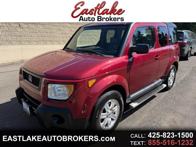 Red 2006 Honda Element SUV / Crossover All-Wheel Drive Automatic