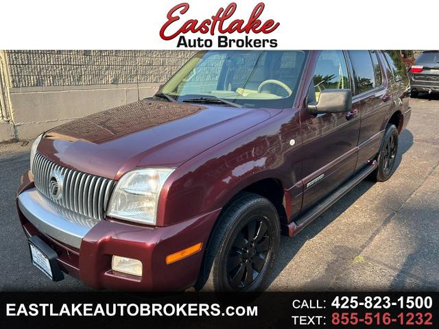 Red 2007 Mercury Mountaineer SUV / Crossover All-Wheel Drive Automatic