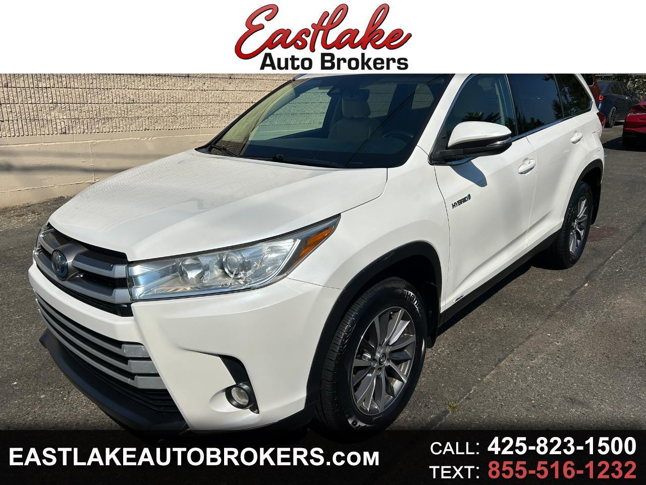 Toyota Highlander Hybrid XLE AWD 2019