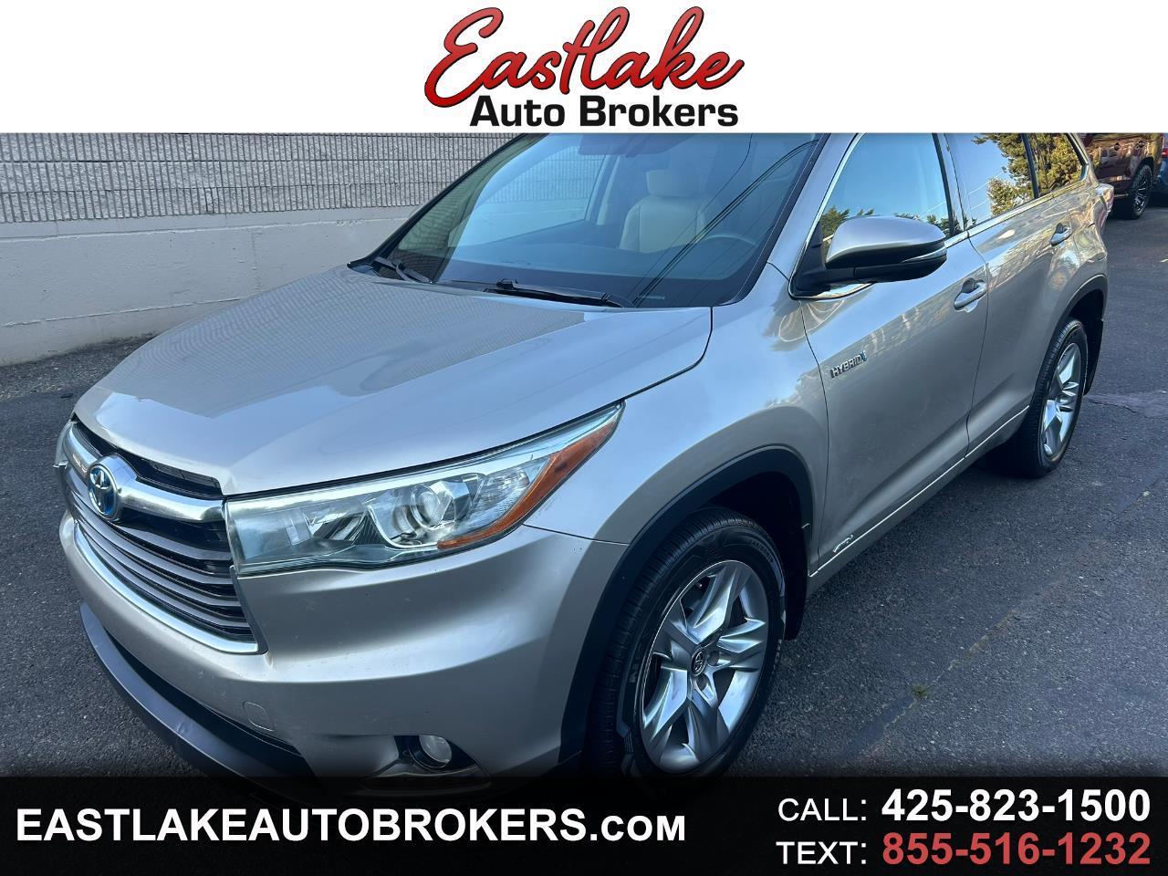 Toyota Highlander Hybrid Limited AWD 2016