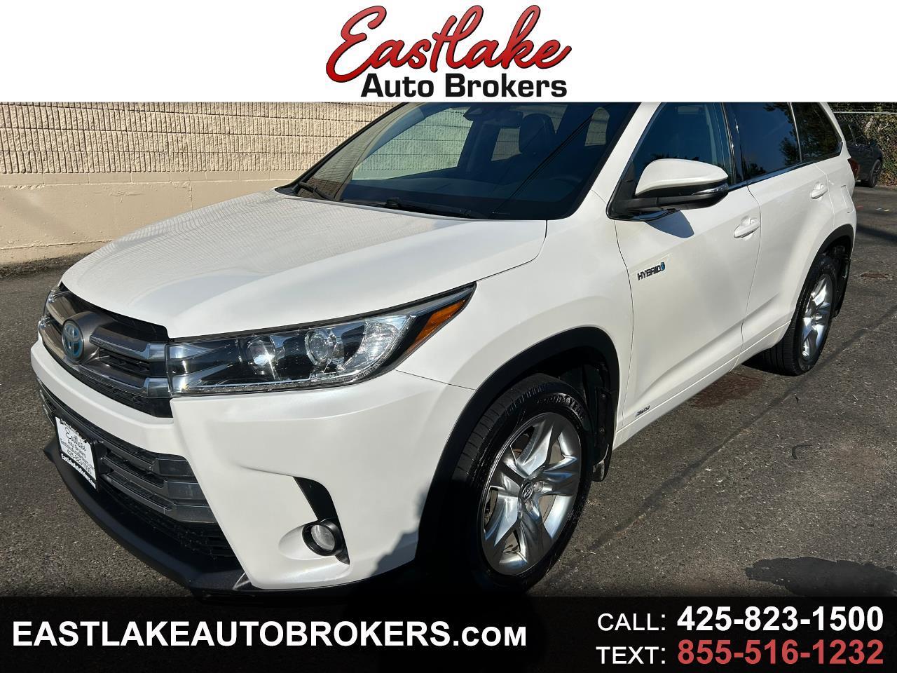 Toyota Highlander Hybrid Limited AWD 2018