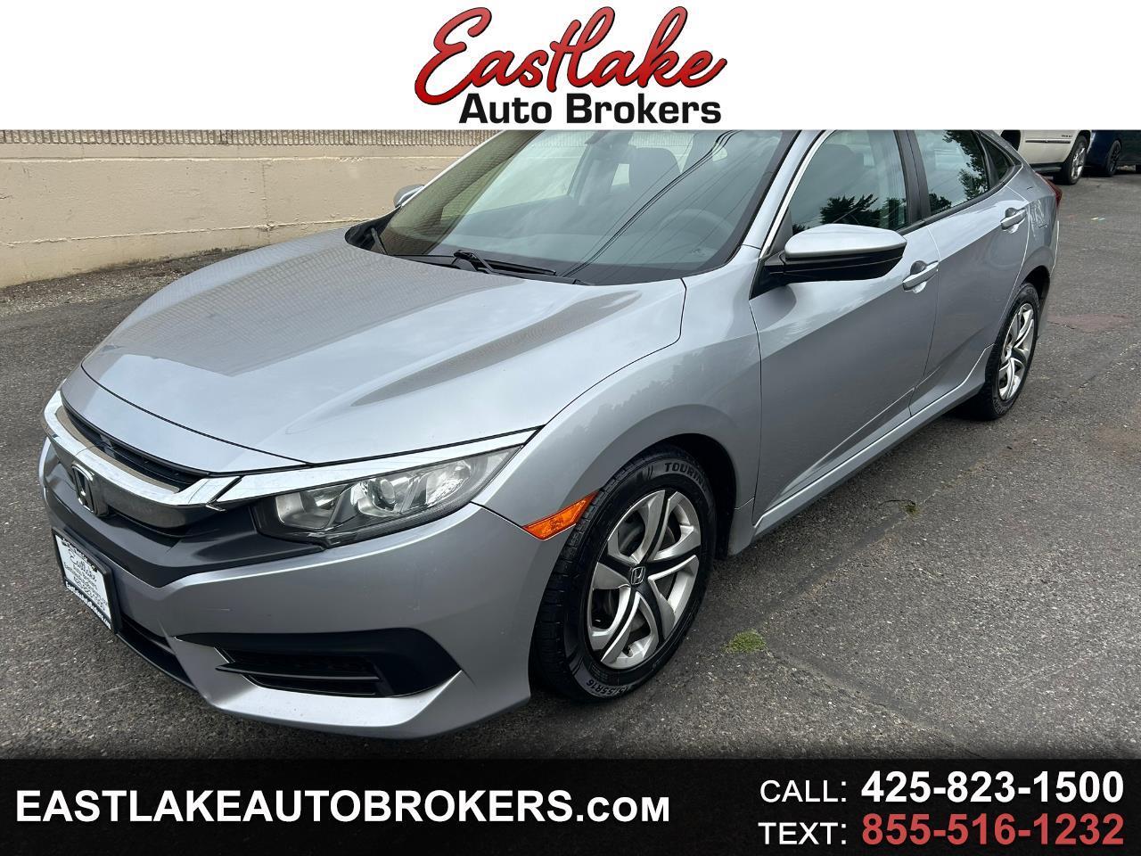 Honda Civic LX Sedan CVT 2017