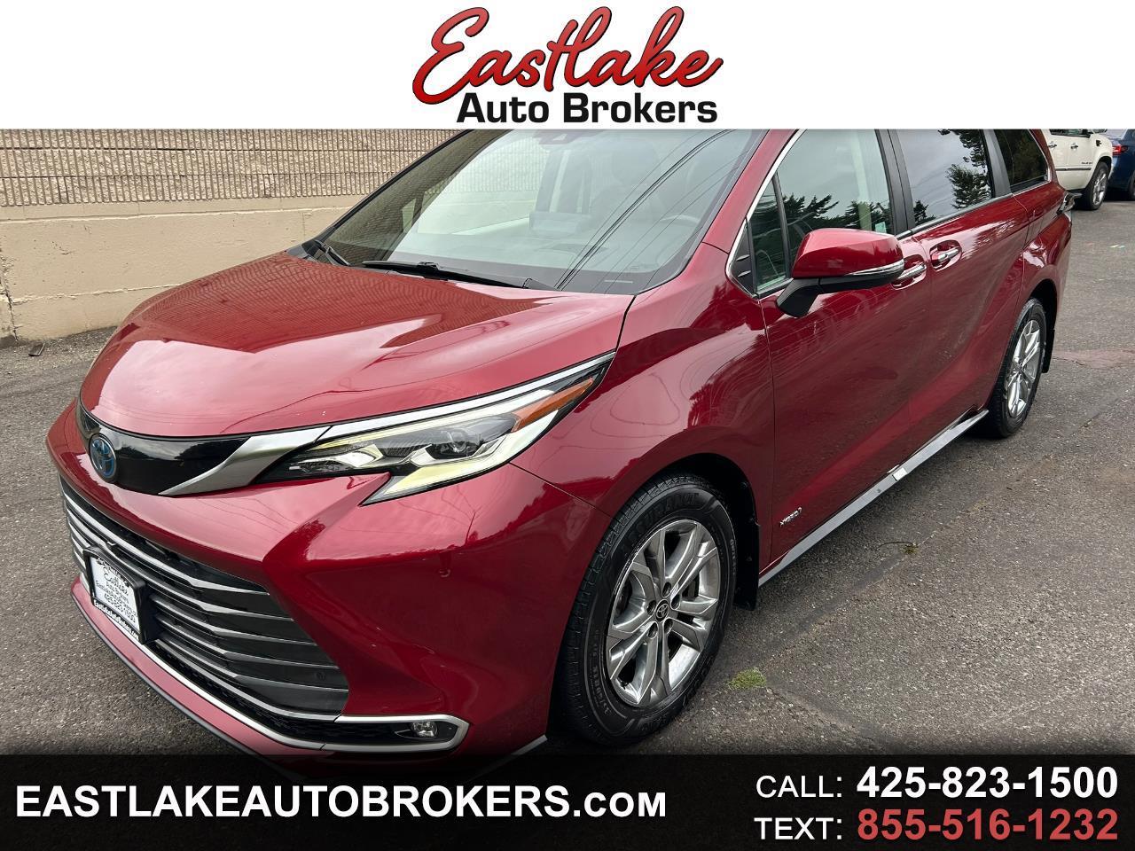 Toyota Sienna Platinum 7-Passenger AWD 2021