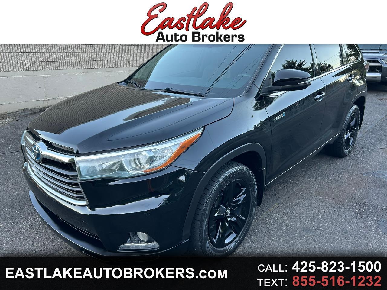 Toyota Highlander Hybrid Limited AWD 2016