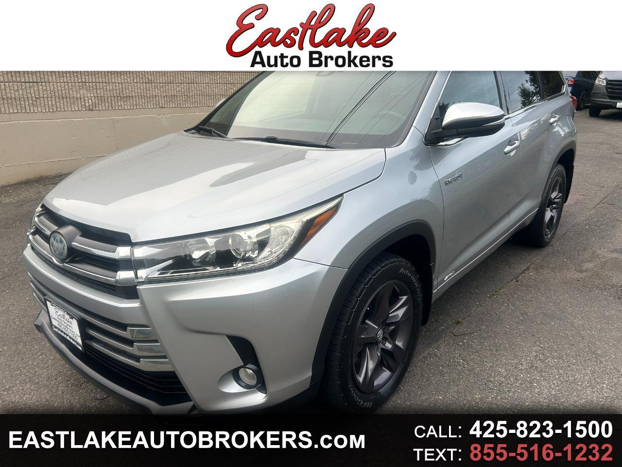 Toyota Highlander Hybrid Limited AWD 2017