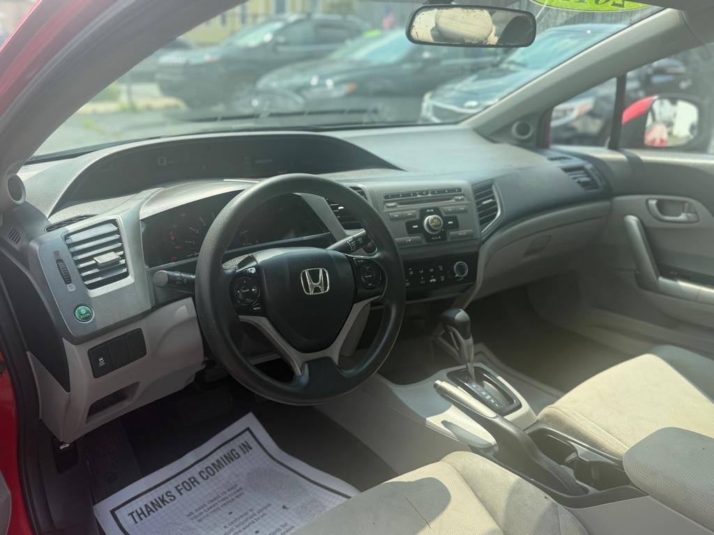Honda Civic LX Coupe 5-Speed AT 2012