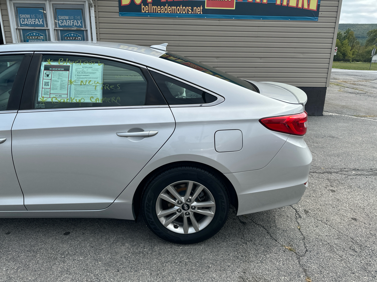 Hyundai Sonata 4dr Sdn 2.4L SE PZEV 2016