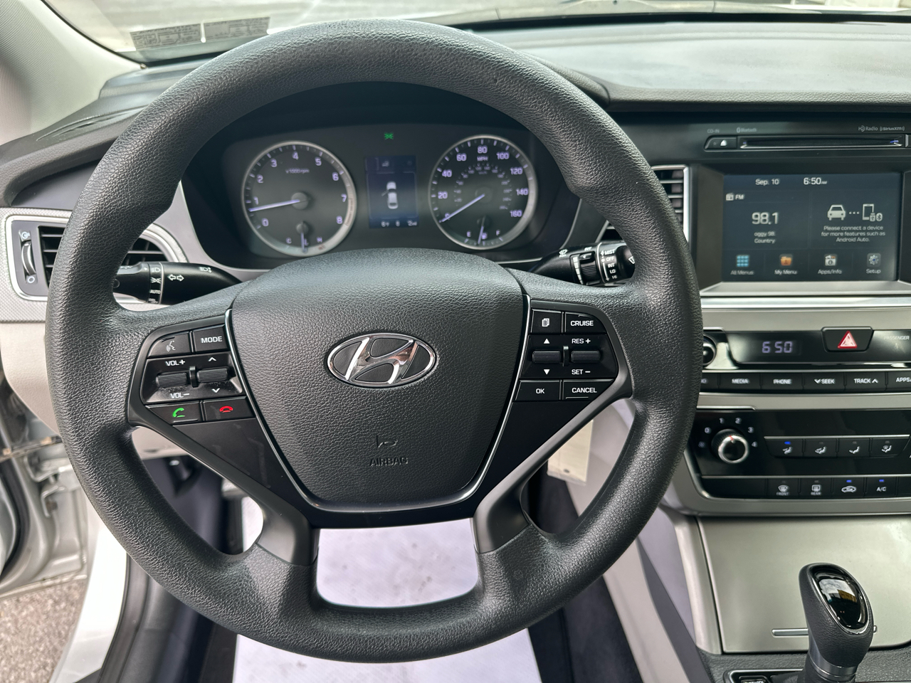 Hyundai Sonata 4dr Sdn 2.4L SE PZEV 2016