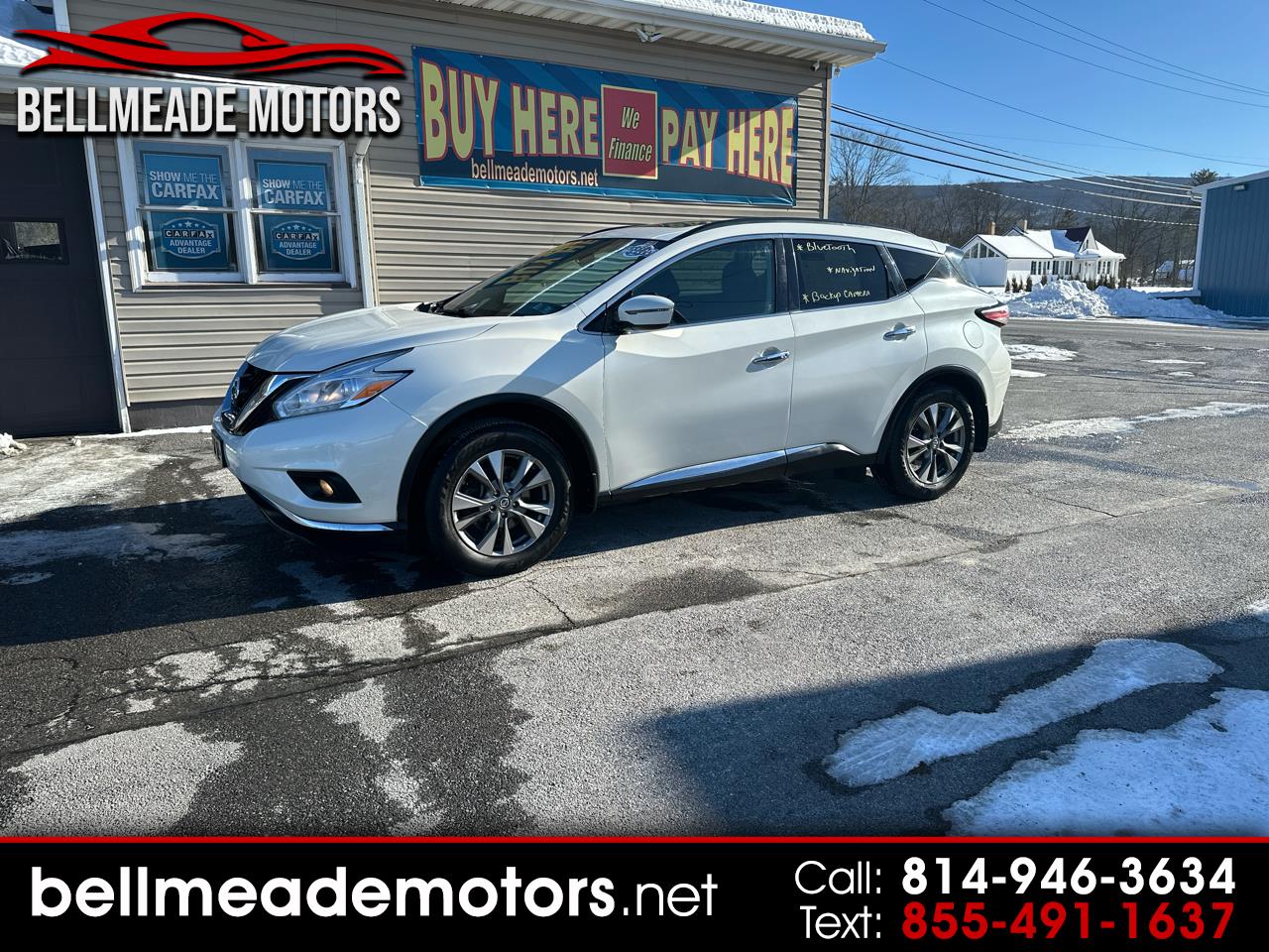 2016 Nissan Murano AWD 4dr SV