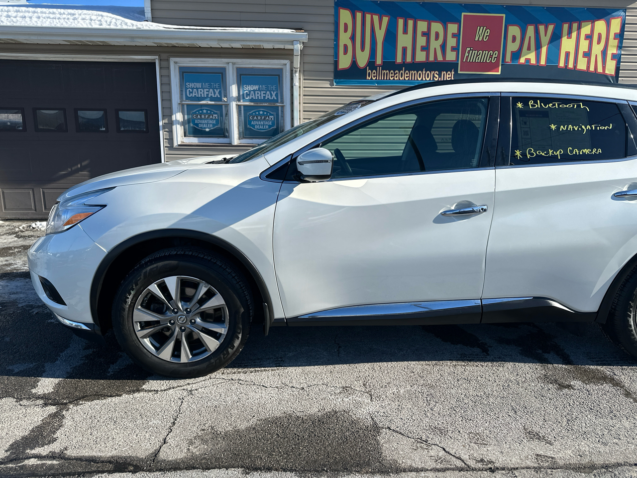Nissan Murano AWD 4dr SV 2016