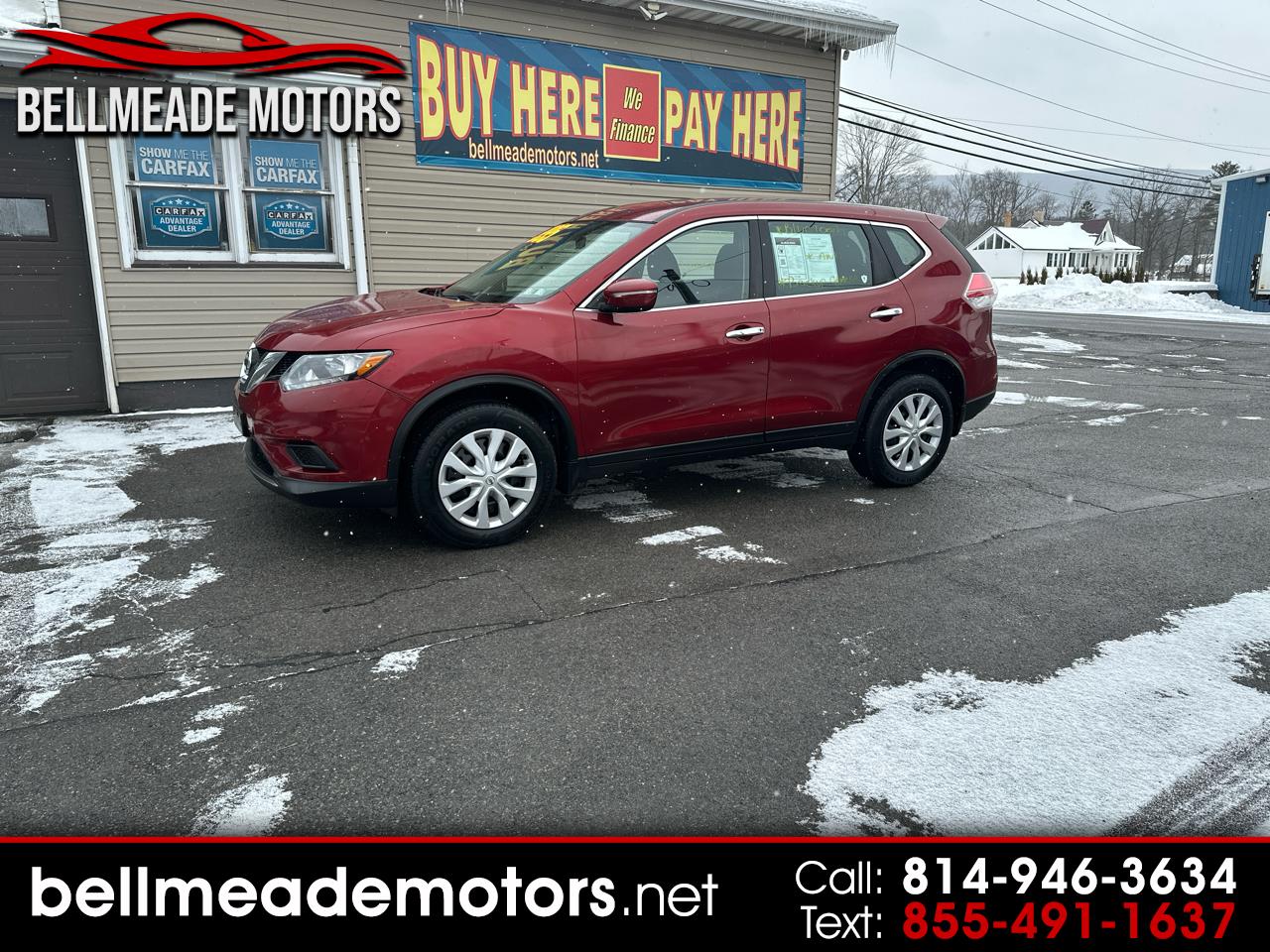2014 Nissan Rogue AWD 4dr S