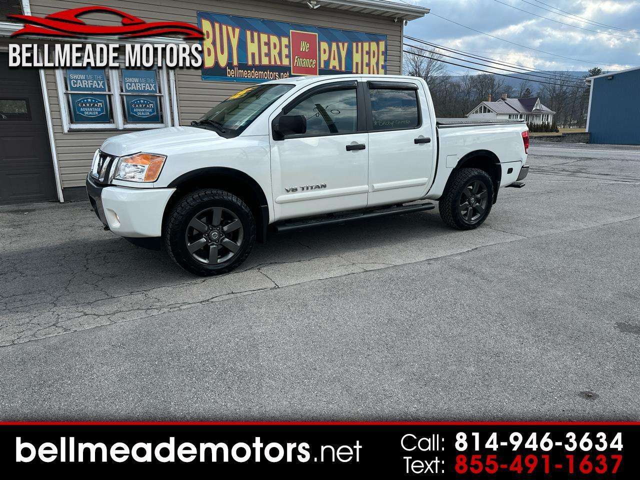 2015 Nissan Titan 4WD Crew Cab SWB SV