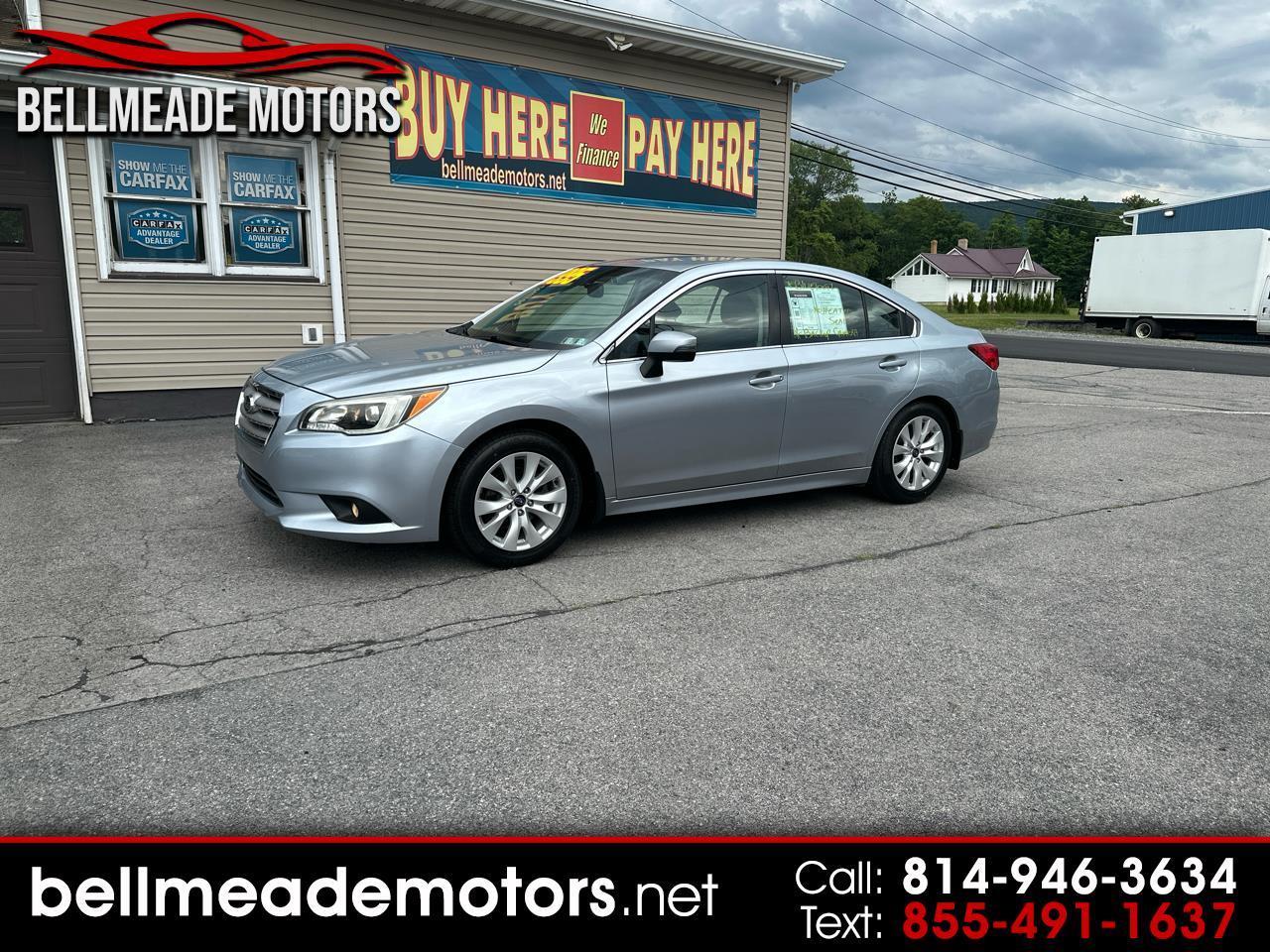 2015 Subaru Legacy 4dr Sdn 2.5i Premium PZEV
