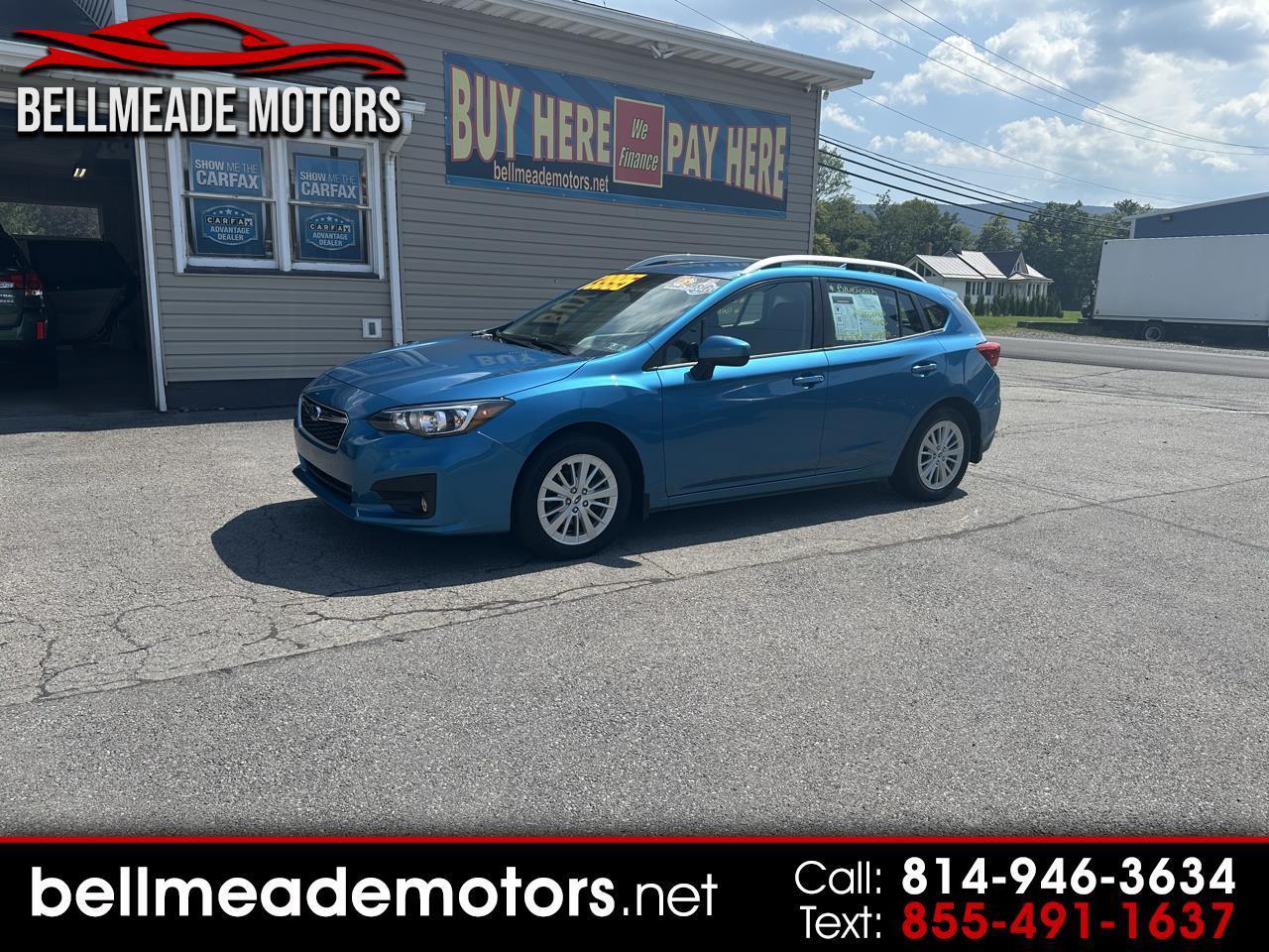 Subaru Impreza 2.0i Premium 5-door CVT 2018