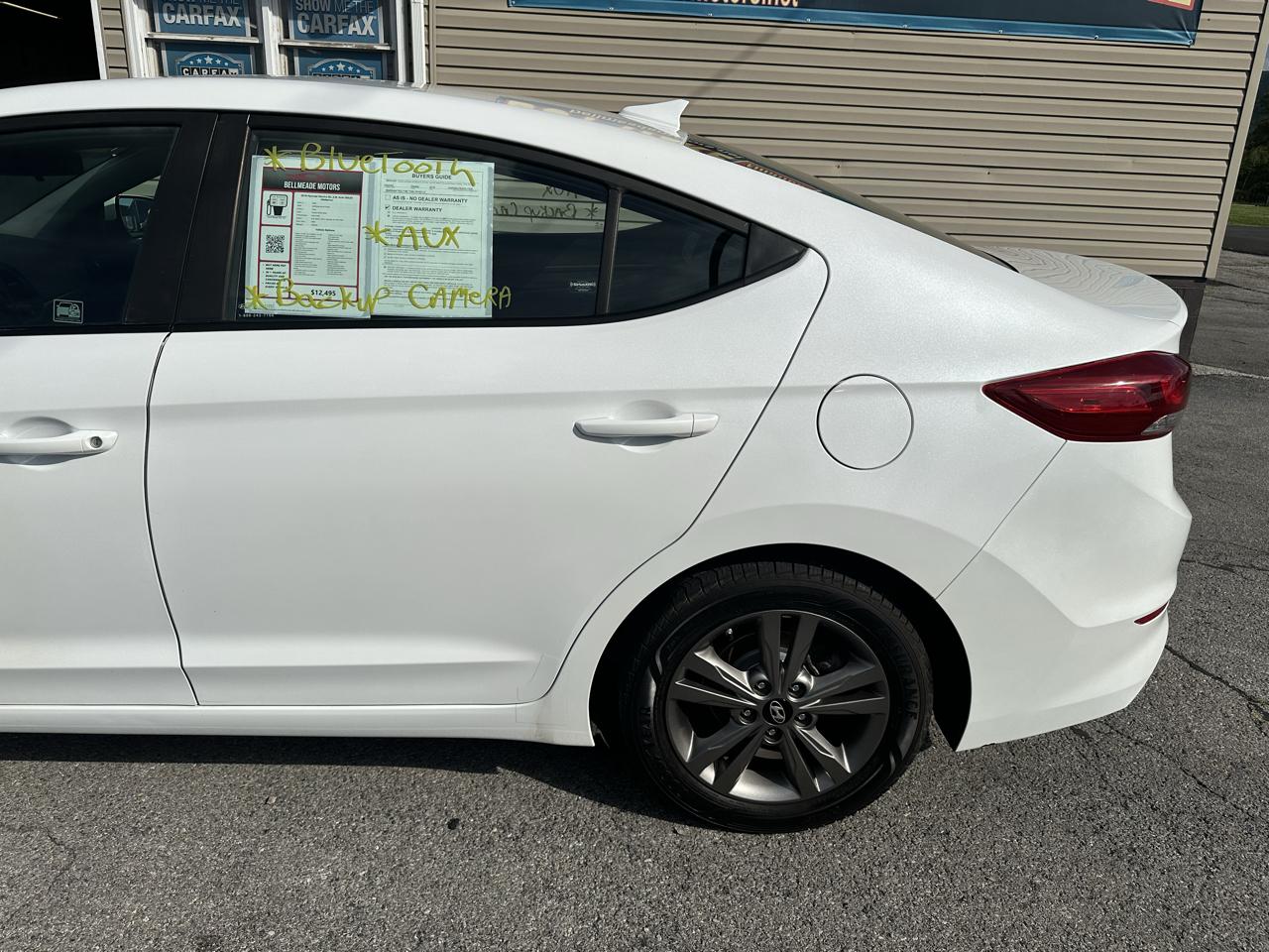 Hyundai Elantra SEL 2.0L Auto SULEV (Alabama) 2018