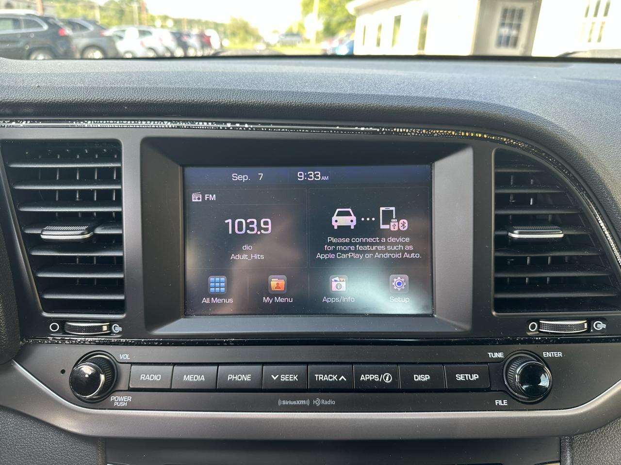 Hyundai Elantra SEL 2.0L Auto SULEV (Alabama) 2018