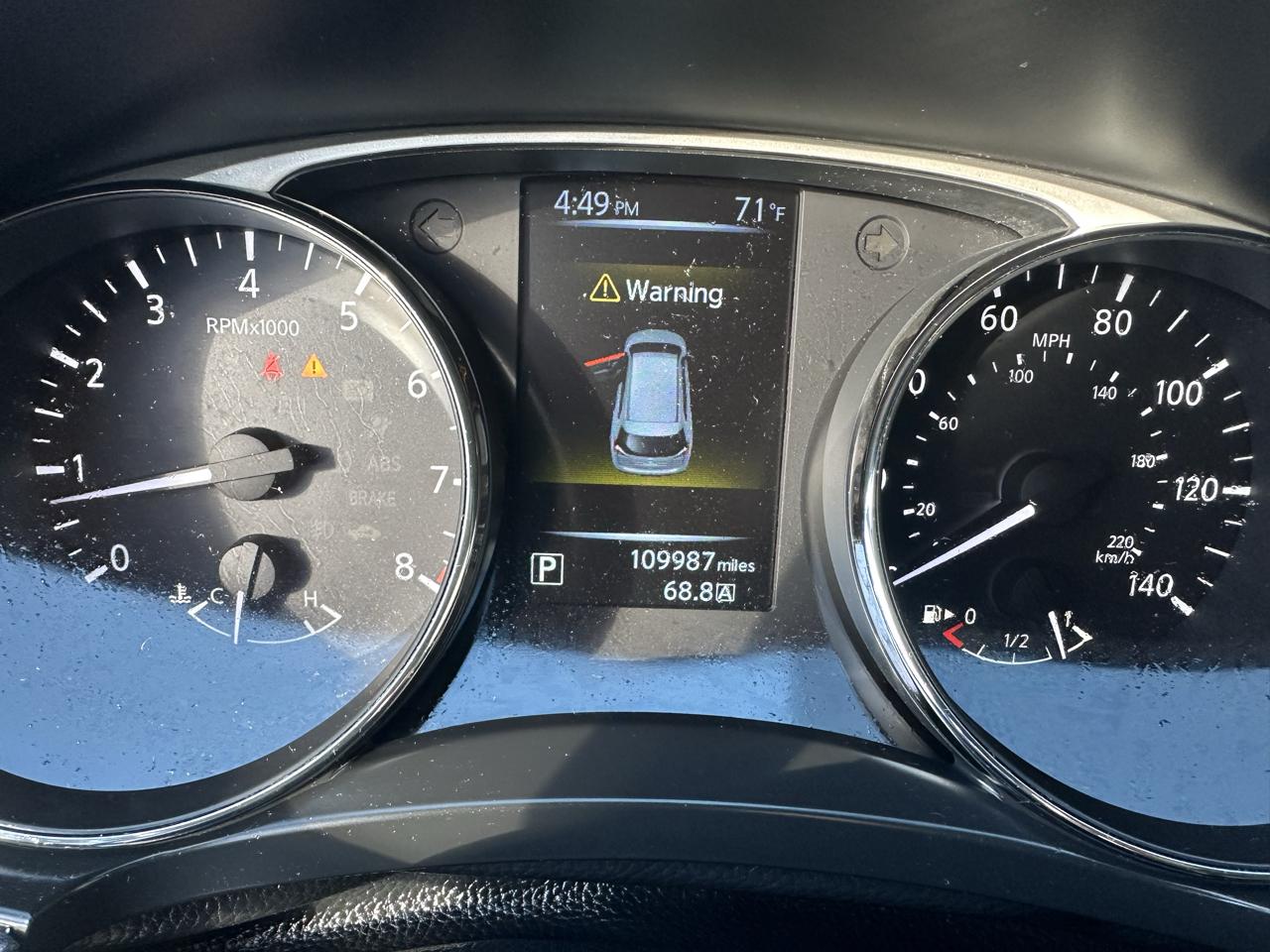 Nissan Rogue AWD 4dr SV 2016