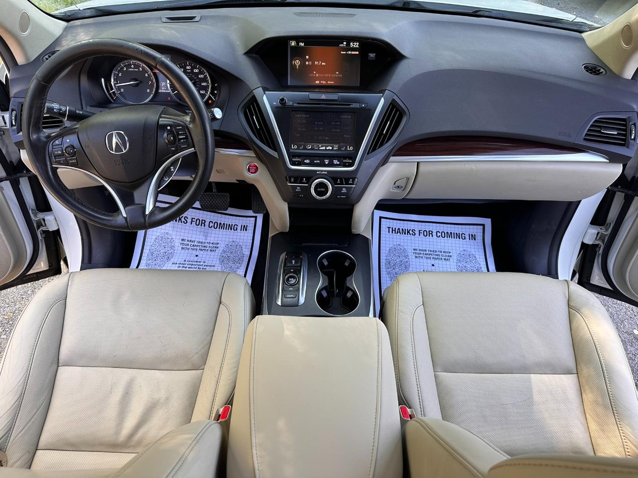 Acura MDX 9-Spd AT Advance Package 2016