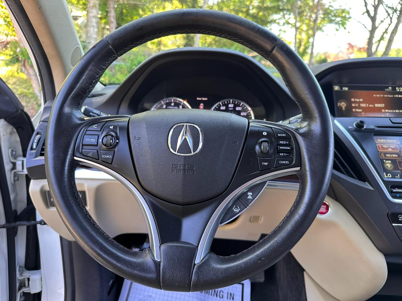 Acura MDX 9-Spd AT Advance Package 2016