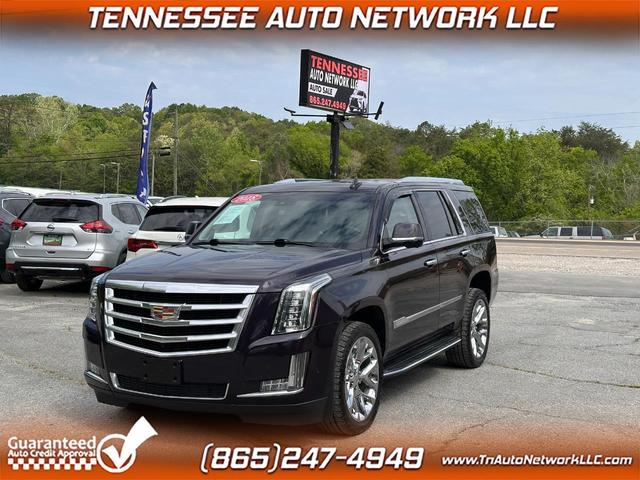 Purple 2018 Cadillac Escalade Luxury 4WD SUV / Crossover Four-Wheel Drive Automatic