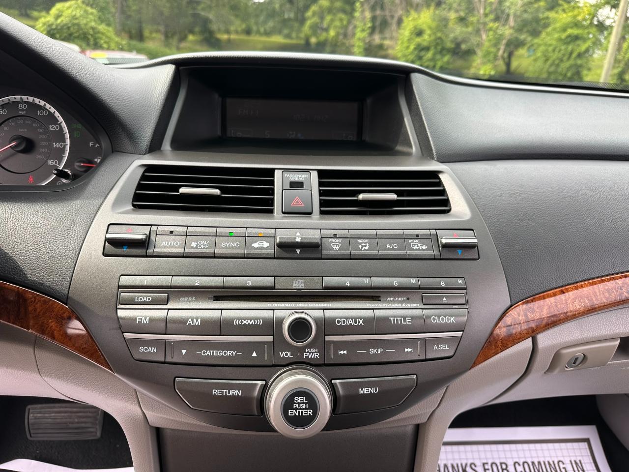 Honda Accord EX-L V6 Sedan AT 2012