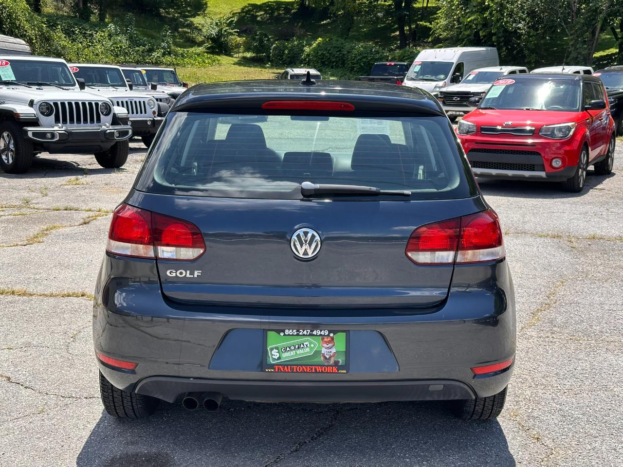 Volkswagen Golf 2.5L Conv & Sunroof 4 Door PZEV 2014