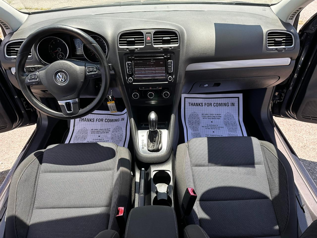 Volkswagen Golf 2.5L Conv & Sunroof 4 Door PZEV 2014