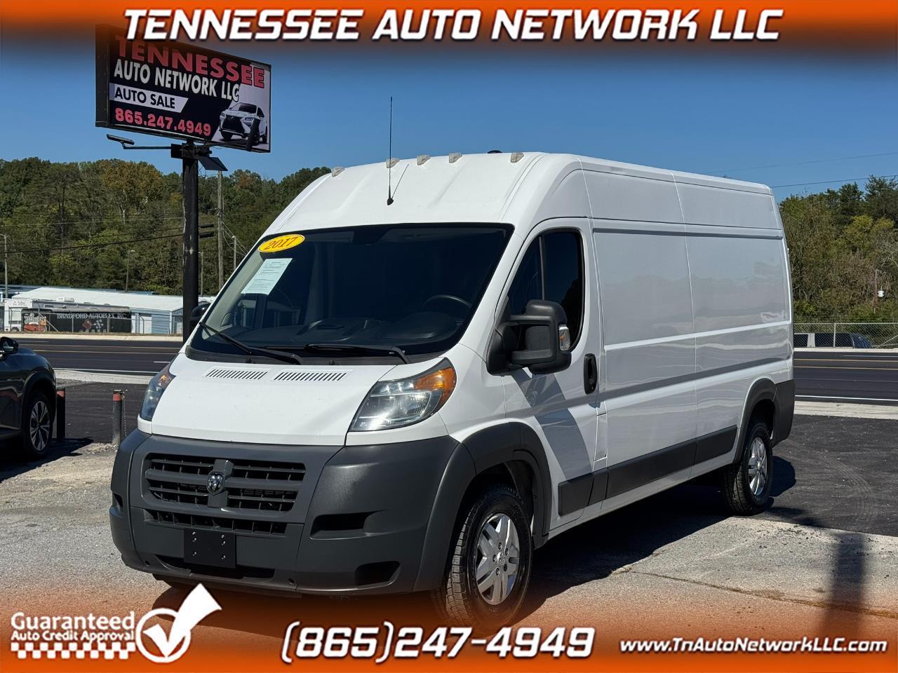 2017 RAM Promaster 2500 High Roof Tradesman 159-in. WB