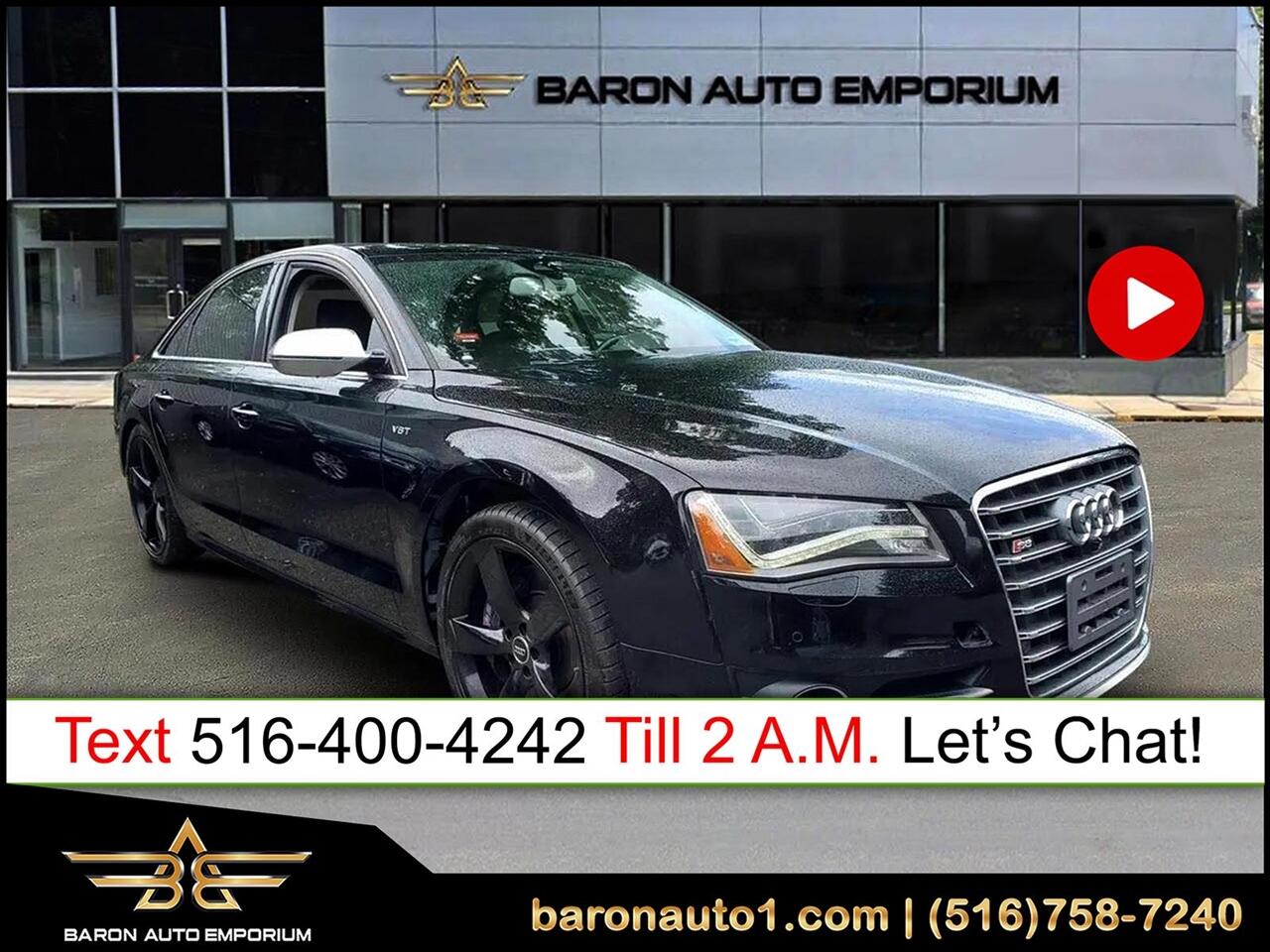 2014 Audi S8 4dr Sdn