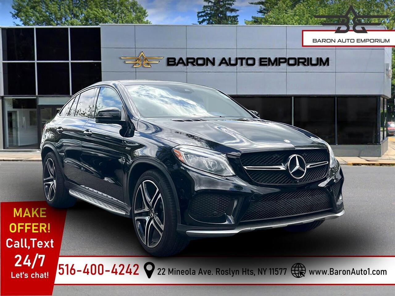 2016 Mercedes-Benz GLE 4MATIC 4dr GLE 450 AMG Cpe