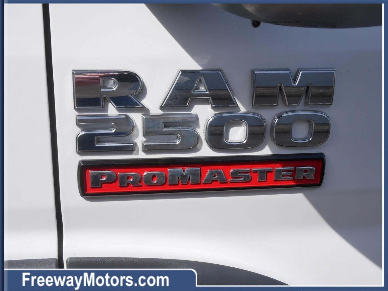 RAM ProMaster Cargo Van 2500 High Roof 136" WB 2017