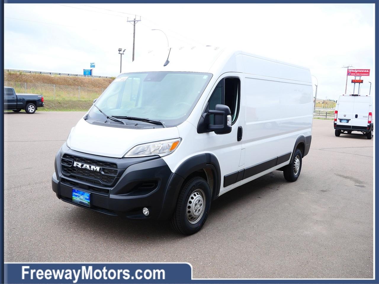 RAM ProMaster Cargo Van Tradesman 2500 High Roof 159" WB w/Pass Seat 2024