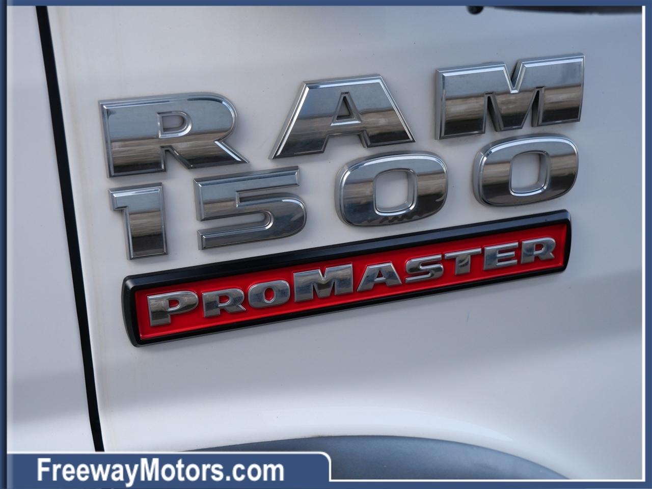 RAM ProMaster Cargo Van 1500 Low Roof 136" WB 2017