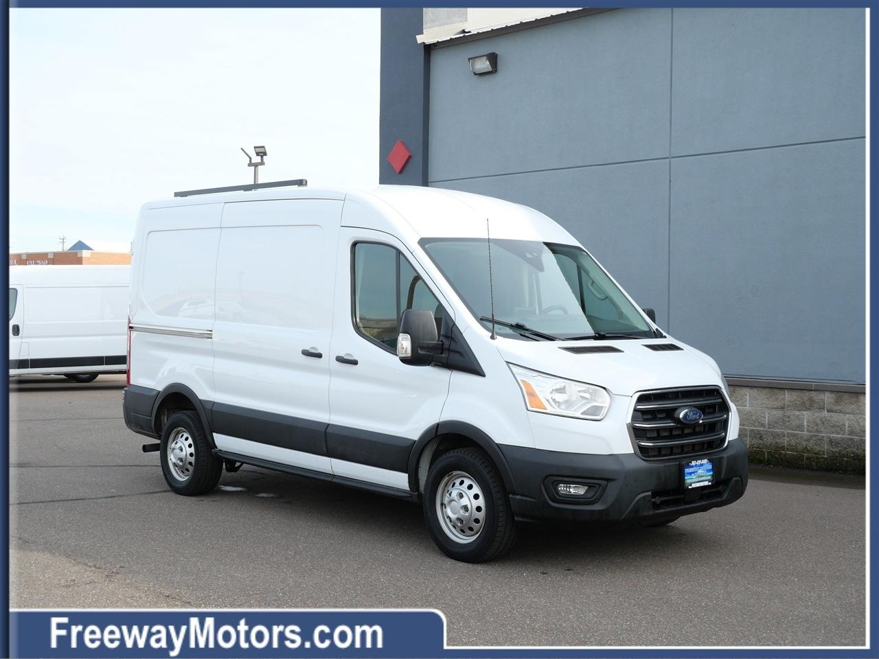 2020 Ford Transit Cargo Van T-150 130" Med Rf 8670 GVWR AWD