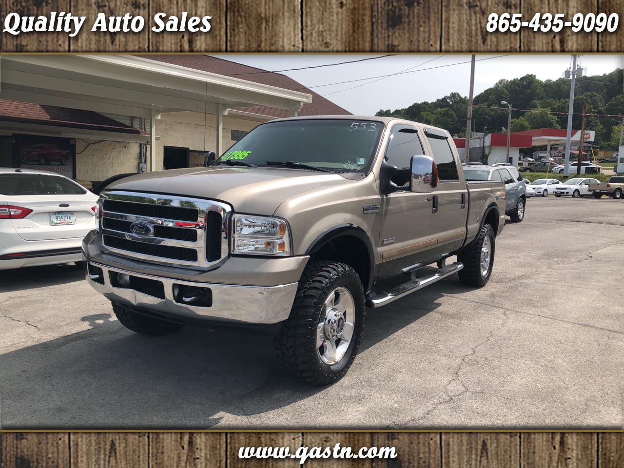 Used 2006 Ford F250 SD XLT Crew Cab Short Bed 4WD for Sale in Oliver