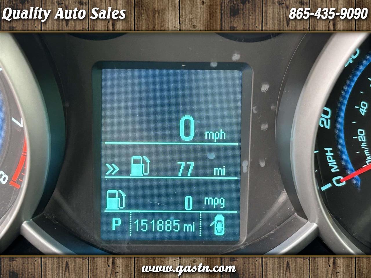 2012 Chevrolet Cruze 4dr Sdn LS