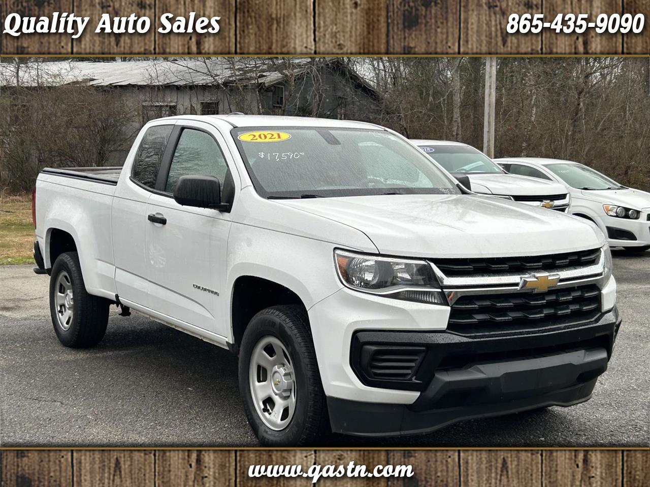 2021 Chevrolet Colorado 2WD Ext Cab 128" Work Truck