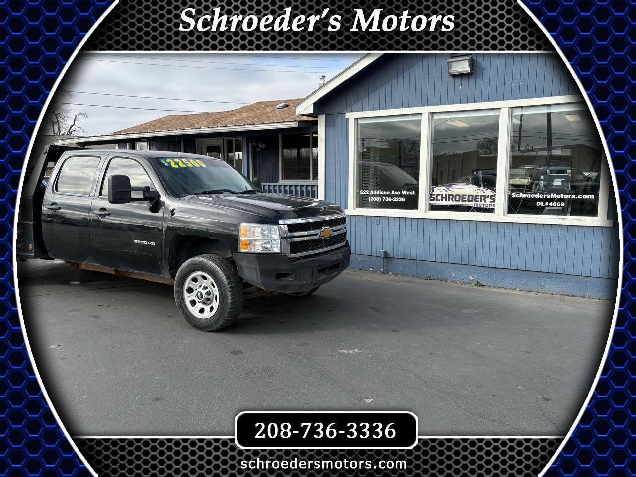 2013 Chevrolet Silverado 3500HD 2WD Crew Cab 167.7" Work Truck
