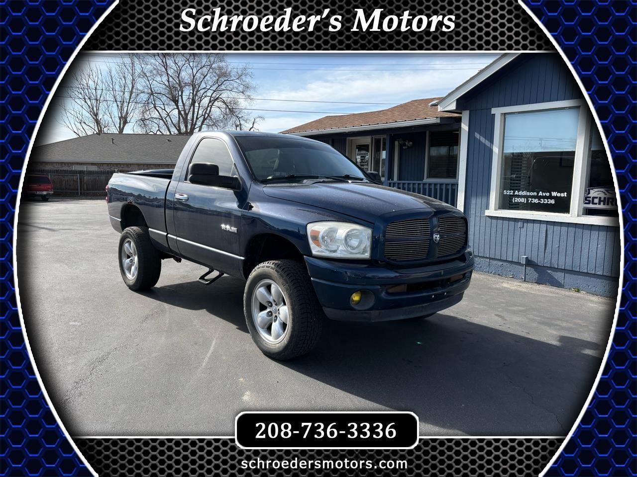 2008 Dodge Ram 1500 4WD Reg Cab 120.5" ST