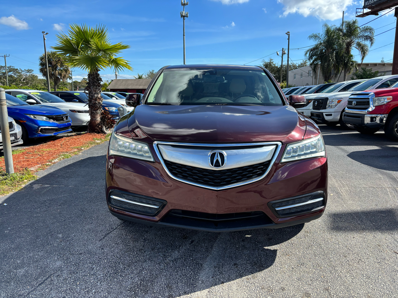 Acura MDX 6-Spd AT w/Tech Package 2015