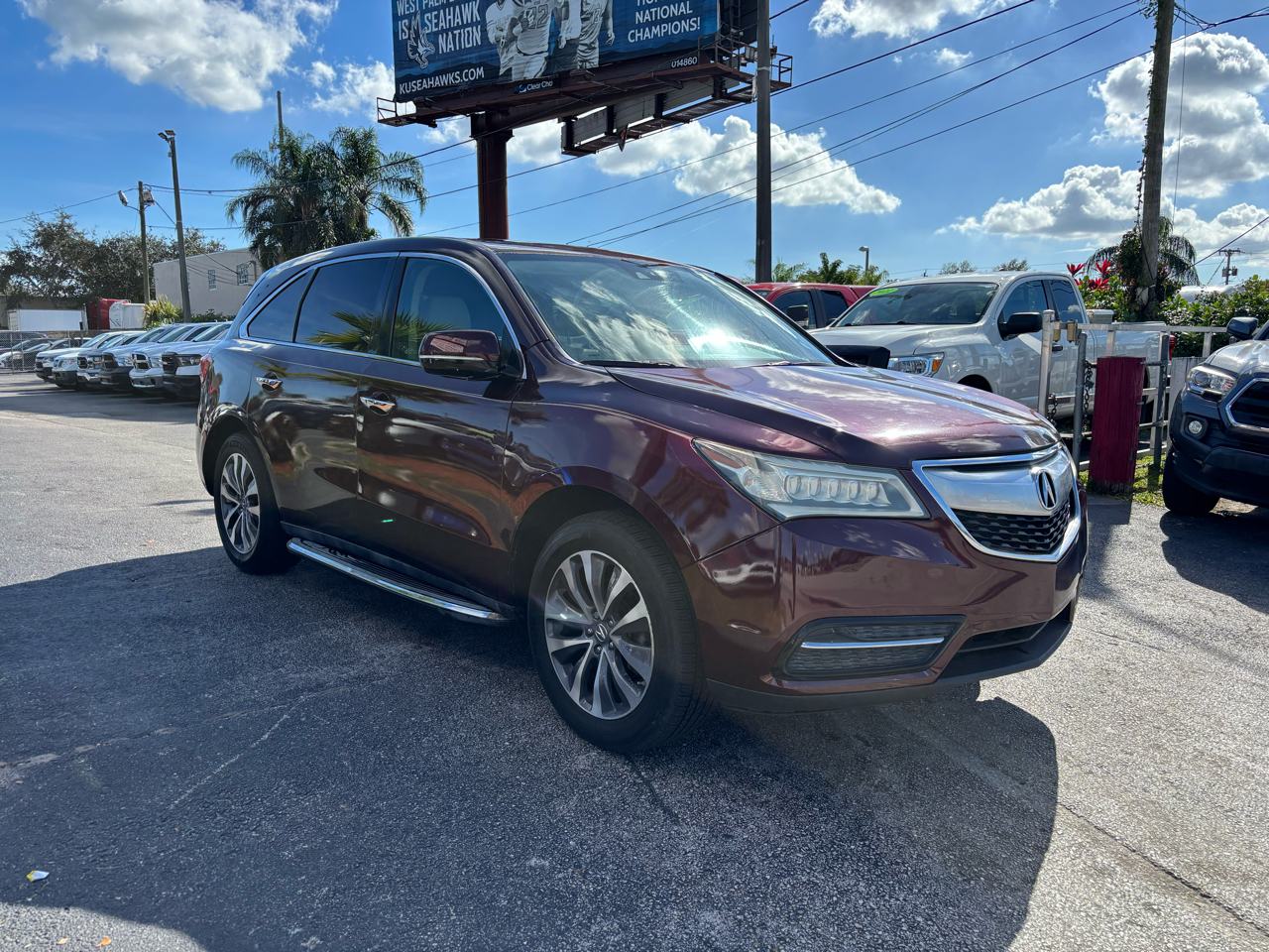 Acura MDX 6-Spd AT w/Tech Package 2015